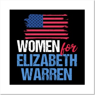 Women for Elizabeth Warren Posters and Art